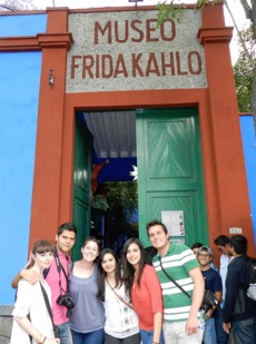 NWU student Frida Kahlo Museum